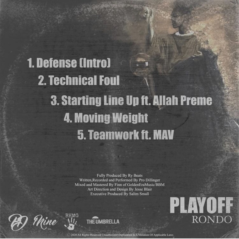 Pro Dillinger – Playoff Rondo Pro Dillinger “Playoff Rondo” – Deeply Rooted HipHop